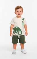 Conjunto Infantil Masculino Dinossauro
