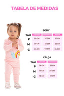 Kit Com 6 Peças (3 Conjuntos) Body Longo