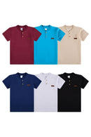 Kit Sortido Com 3 Camisas Gola Padre