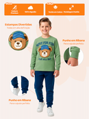  Conjunto Meia Estação Infantil Masculino Cool Winter