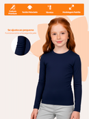 Blusa Térmica Bebê Menina Amarelo BB