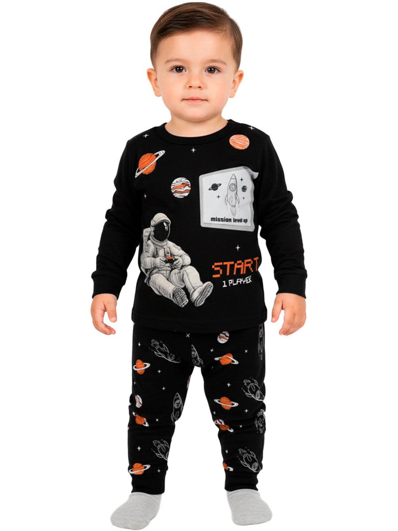 Pijama Longo Bebe Masculino Start
