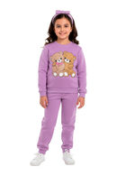 Conjunto Moletom Infantil Menina Ursinhos Amigos
