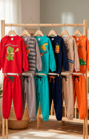 Conjunto Moletom Infantil Menino Space Beats Marinho