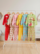 Pijama Longo Infantil Feminino Zebra