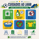Body Bebê Brasil Feminino Copa 2026 • Kit 3 Peças