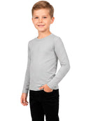 Blusa Térmica Infantil Menino Cinza