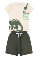Conjunto Infantil Masculino Dinossauro