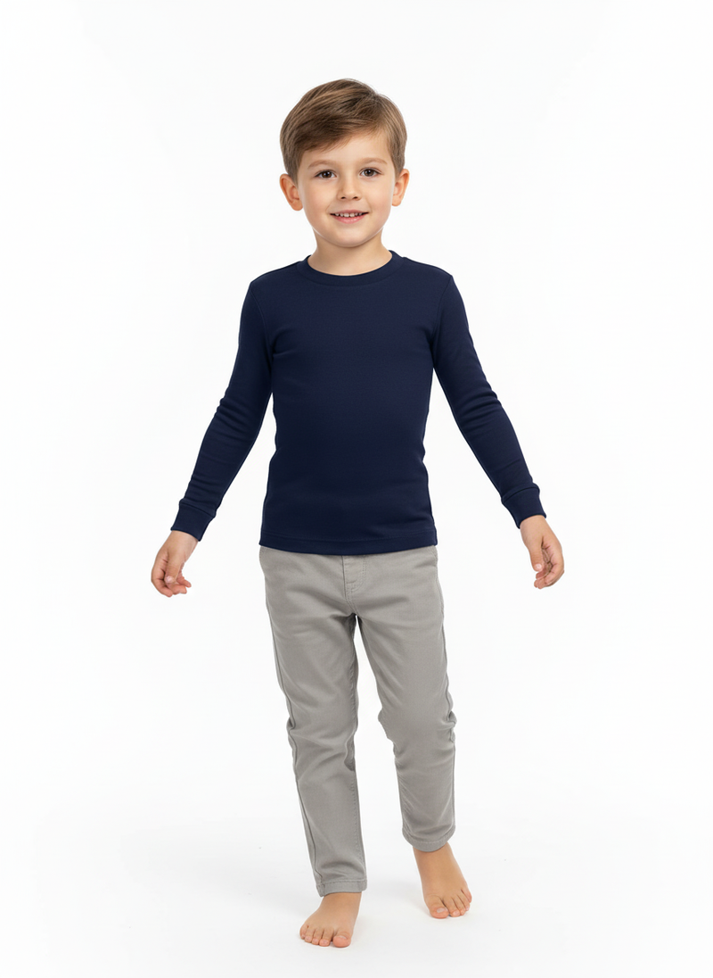 Blusa Térmica Infantil Menino Marinho