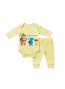 Conjunto Body e Calça Longo Urso e Ratinho