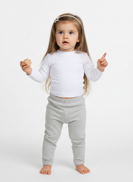 Blusa Térmica Bebê Menina Branco